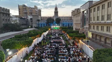 عميد قصر العيني يوجه رسالة لطلاب الكلية خلال الإفطار السنوي