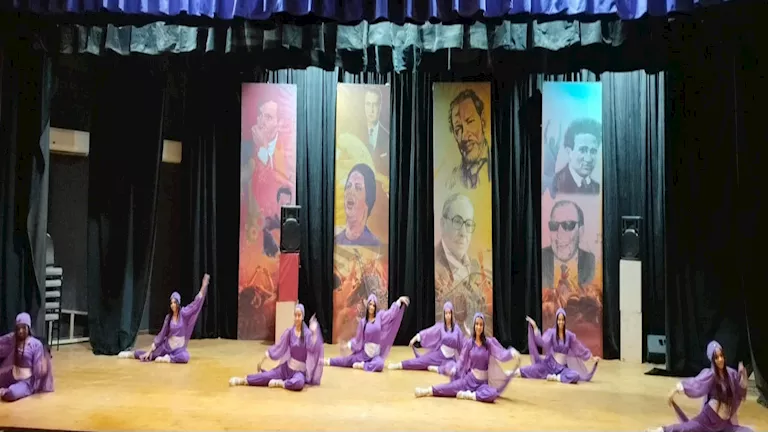 عروض فنون شعبية في احتفالات عيد الفطر بقصر ثقافة وادي النطرون