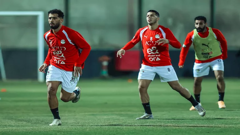 بحضور هاني أبو ريدة.. كواليس مران منتخب مصر استعدادا لمواجهة السعودية