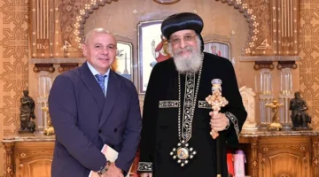 خلال لقاء السفير الإيطالي.. البابا تواضروس يشدد على وحدة المصريين وروح