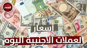 أسعار العملات العربية والأجنبية اليوم الخميس 26 مارس 2026 في البنوك