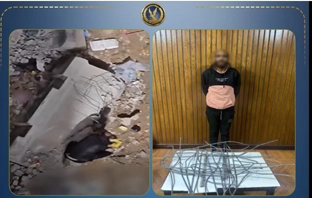 ضبط عاطل سرق قطع حديدية خاصة بحواجز مترو الأنفاق بالإسكندرية