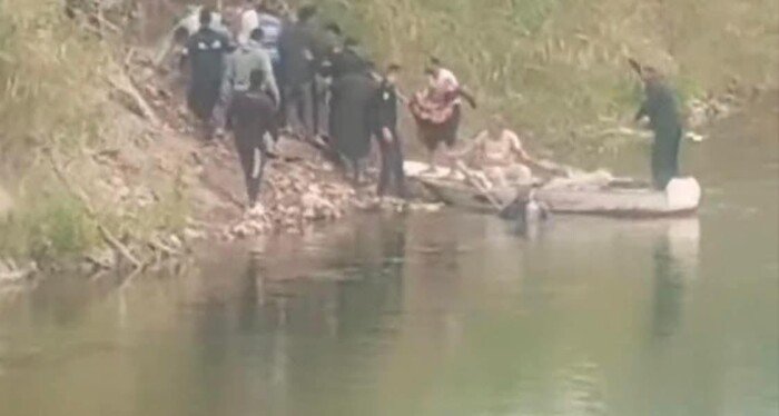 انتشال جثمان طفل غريق من نهر النيل ببنها وسط حزن الأهالي
