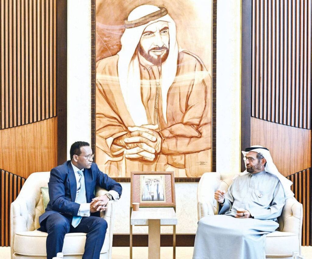 الإمارات تناقش علاقات الشراكة مع إثيوبيا