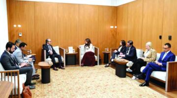 الهجمات الإيرانية تُهدد السلم والأمن الدوليين.