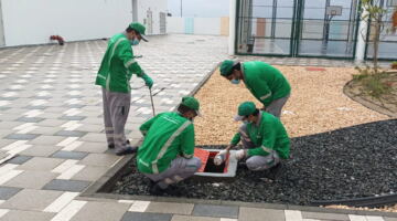 بلدية الحمرية تُكثّف تدابيرها الوقائية لمعالجة تجمعات المياه.