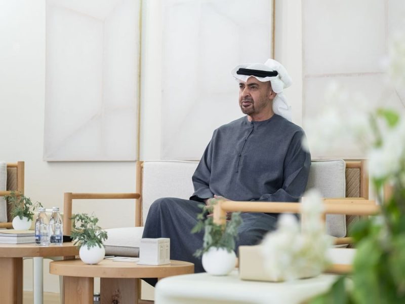 رئيس الدولة وعضوة مجلس الشيوخ الأمريكي جوني إيرنست يبحثان التطورات الإقليمية