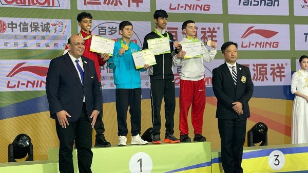 مصر تحصد 10 ميداليات في بطولة العالم للووشو كونغ فو بالصين