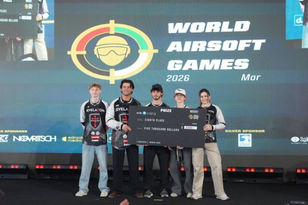 نجاح دولي لبطولة الإيرسوفت في أبوظبي