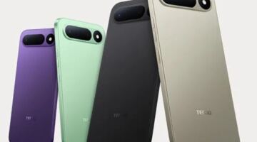 هاتف Spark 50 5G الاقتصادي من تكنو يظهر بتصميم مستوحى من أجهزة جوجل.