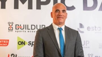 وزير الرياضة يبارك لشريف القماطي فوزه برئاسة الاتحاد العربي للتجديف