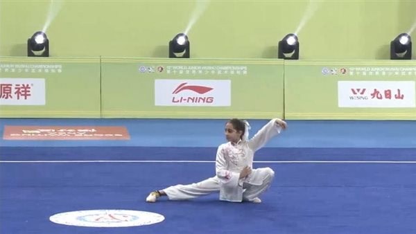 وزير الرياضة يهنئ جوري رمضان بذهبية بطولة العالم للووشو كونغ فو