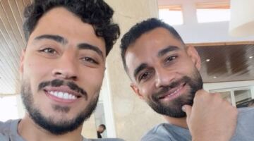 أكرم توفيق يحتفي بعيد ميلاد عمرو السولية