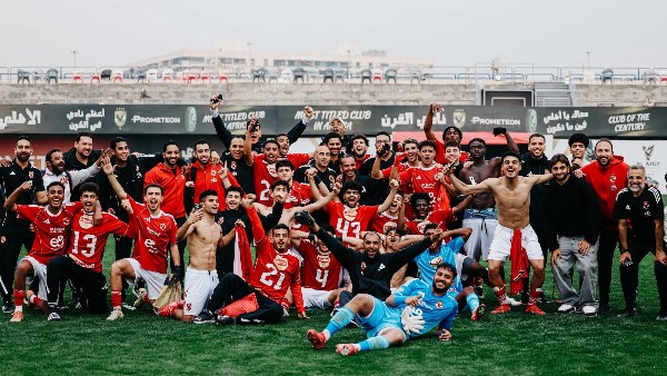 أهلي 2005 بطلاً لدوري الجمهورية للشباب، فريق الشباب لكرة القدم بالنادي مواليد 2005.