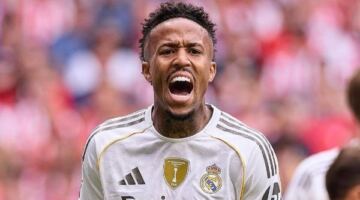 إيدر ميليتاو يتأهب للعودة مع ريال مدريد ويؤكد شغفه بالملاعب