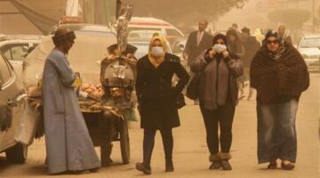 «الأرصاد» توضح خريطة المحافظات الأكثر تأثرا بالعواصف الترابية والتقلبات الجوية