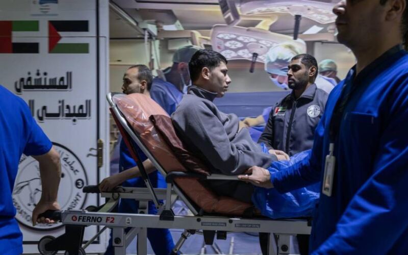 المستشفى الإماراتي العائم يستقبل مرضى جدداً من غزة (فيديو)
