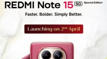 ببطارية أكبر .. ريدمي تطرح هاتف ريدمي نوت 15 إس إي 5 جي