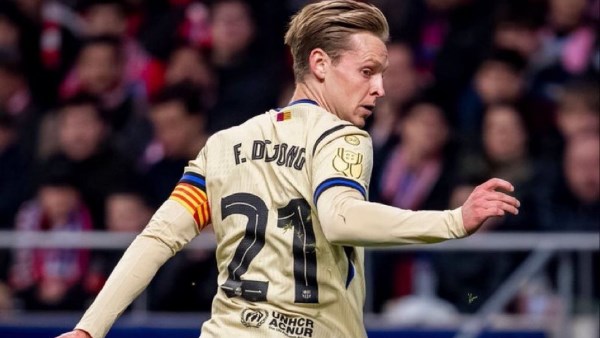 برشلونة يكثف تجهيز دي يونج قبل موقعة أتلتيكو مدريد