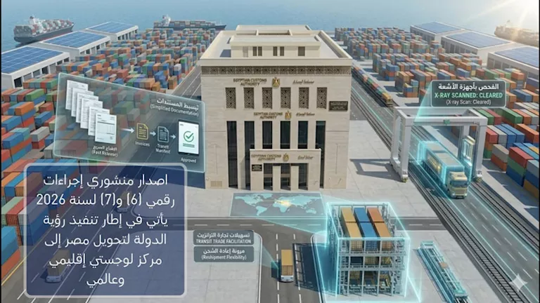 تيسيرات جديدة لتجارة “الترانزيت” .. الاكتفاء بالفحص بأجهزة الأشعة لتسهيلها