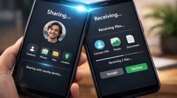 جوجل تبتكر ميزة Tap To Share لتمكين هواتف أندرويد من مشاركة الملفات فورًا