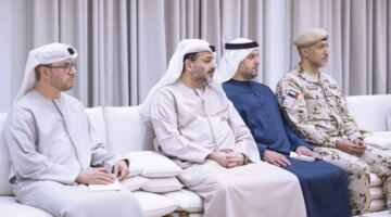 رئيس الدولة ورئيس المجلس الأوروبي: الهجمات الإيرانية الإرهابية تقوض الأمن والاستقرار الإقليميين