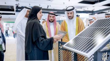 سلطان بن أحمد يحضر انطلاق النسخة الـ3 من معرض الصحة والسلامة والبيئة