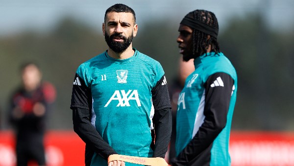 صلاح يظهر حماسا كبيرا في تدريبات ليفربول قبل لقاء سان جيرمان “فيديو”