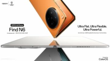طرح هاتف OPPO Find N6 القابل للطي في مصر بقدرات ذكاء اصطناعي متقدمة