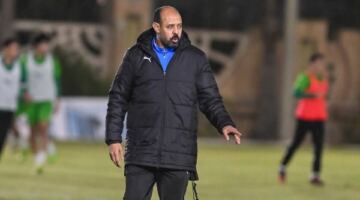 عماد النحاس يقود تدريبه الأول في المصري.. صور