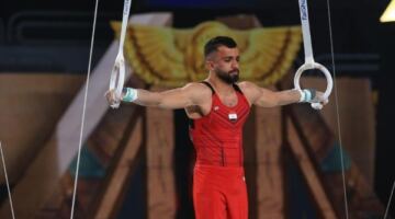 قبل منافسات اليوم.. صعود 4 لاعبين مصريين للنهائيات في بطولة كأس العالم للجمباز الفني
