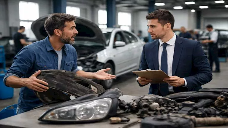 ما سر الخلاف بين شركات التأمين وعملائها على قطع غيار السيارات المستعملة؟