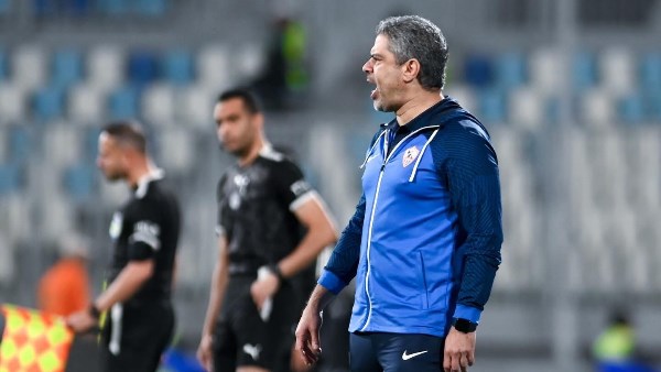 معتمد جمال يزيد الحمل البدني على لاعبي الزمالك في مران اليوم