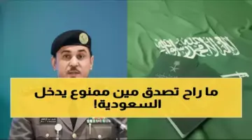 ملكة تغلق أبوابها للأبد: فئات لن تطأ أرض السعودية مجدداً.. لتحمي مجتمعها من خطر محدود. المديرية العامة للجوازات السعودية تستثمر في أمنك ضمن رؤية 2030.
