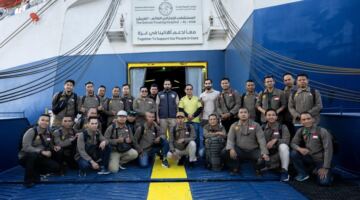 وصول طاقم طبي إندونيسي إلى المستشفى العائم بالعريش