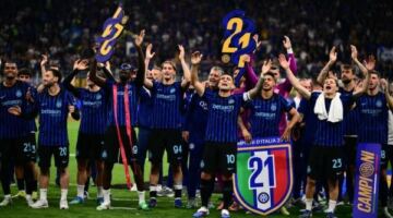إنتر ميلان يتوج بكأس إيطاليا بعد الفوز على لاتسيو بثنائية نظيفة                                                                                                                                                    14/05/2026 12:28 ص                                                                                                                                                    توج فريق إنتر ميلان بلقب كأس إيطاليا، بعد فوزه على نظيره لاتسيو بهدفين دون رد، في المباراة التي جمعتهما مساء …