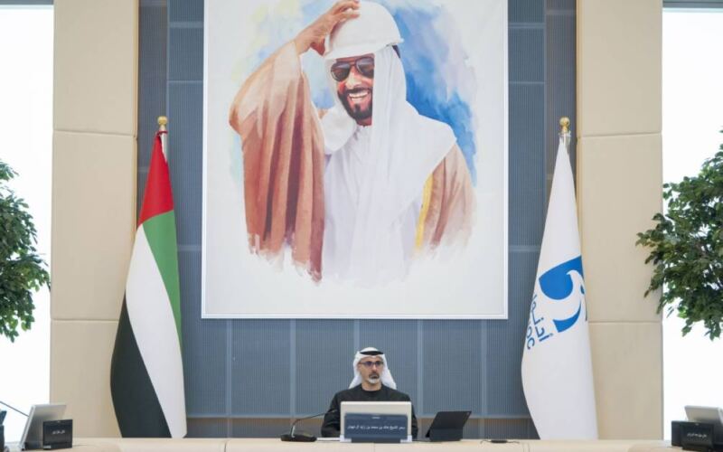 خالد بن محمد بن زايد يترأس اجتماع اللجنة التنفيذية لمجلس إدارة “أدنوك”