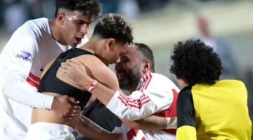 عصام مرعي: ظروف الزمالك تهد برشلونة وريال مدريد.. والكونفدرالية ستكون بيضاء 13/05/2026 06:23 ص يرى عصام مرعي نجم الكرة المصرية السابق، ان مواجهة الزمالك امام اتحاد العاصمة في الإياب ستكون قوية للغاية ولن تكون سهلة وقال مرعي في تصريحات مع سهام صالح لبرنام