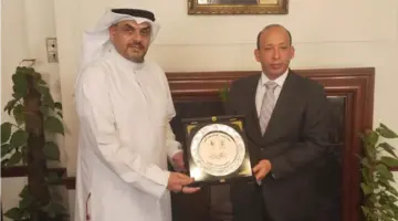 عميد طب قصر العيني يستقبل رئيس المكتب الثقافي الكويتي لبحث أحوال الطلبة