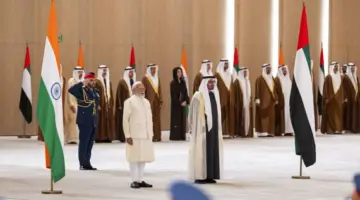 محمد بن زايد في مقدمة مستقبليه.. رئيس وزراء الهند يصل الإمارات في زيارة رسمية