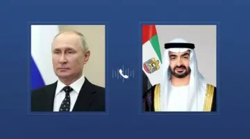 محمد بن زايد وبوتين يبحثان مستجدات المنطقة وتداعياتها الخطرة
